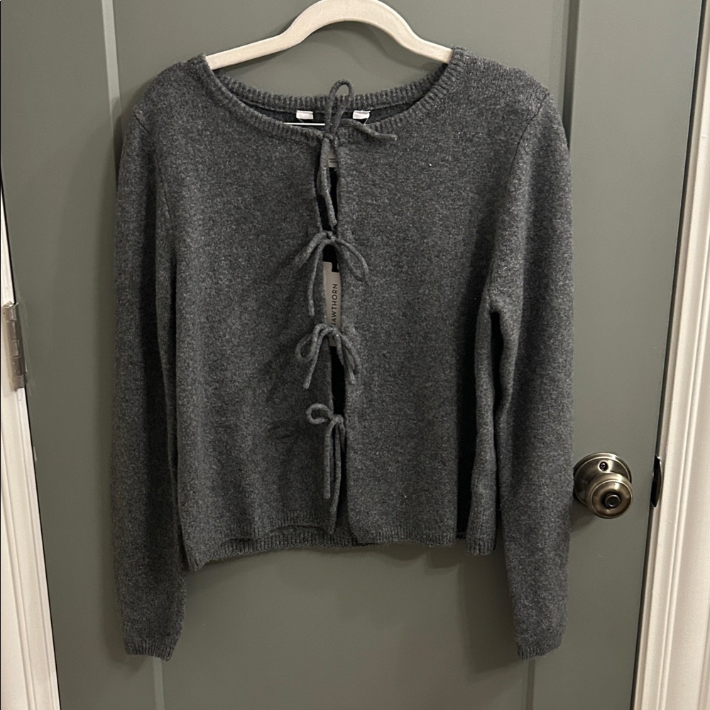 41 Hawthorn Zoe Bow Tie Front Cardigan  Stitch Fix  Size Medium